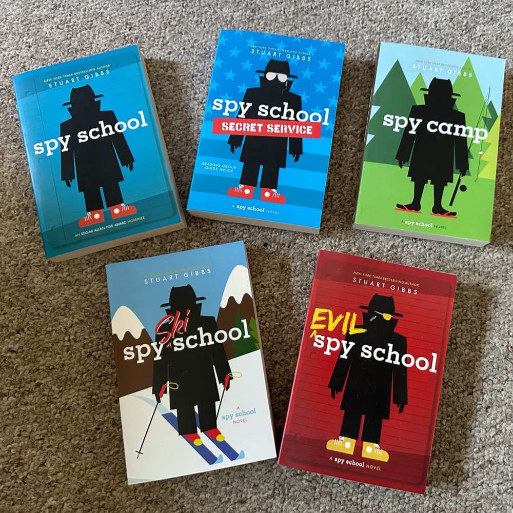 Books - Spy School Series (lot of 5)